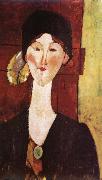 Amedeo Modigliani Portrait of Beatrice Hastings Spain oil painting artist